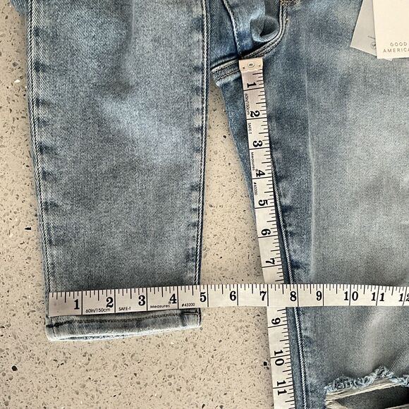 Good American Jeans 6 Blue Good Legs Stretch Sculpt Flat Tummy - Picture 6 of 11